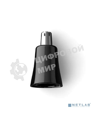 Триммер для носа Philips NT1620/15 роторный режущий элемент, водонепроницаемый корпус - пластик, цвет - черный, в комплекте батарейка АА