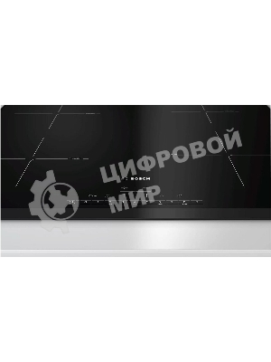 Индукционная варочная панель Bosch PIF651HC1E, 60 см, индукция, скошенные края, сенсорное управление, черный