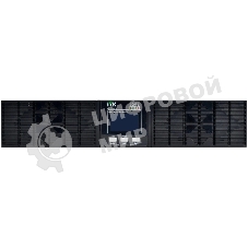 Источник бесперебойного питания однофазный Online 1000 Ва/1000 Вт, Rack mount, c LCD дисплеем 24VDC с АКБ 2U 2х9AH