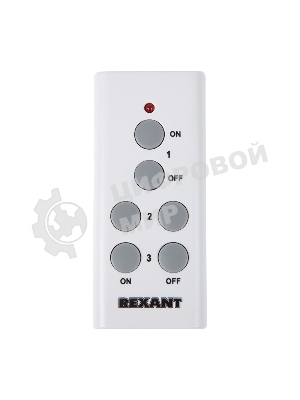Радиоуправляемая розетка c пультом Rexant RX-002 (один пульт, две розетки)