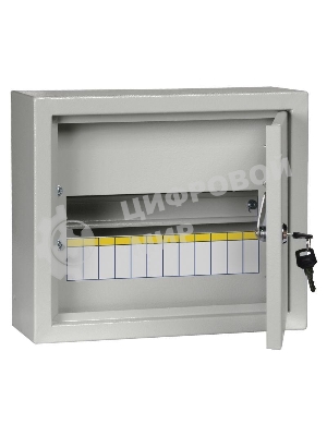 Корпус металлический ЩРн-12з-1 36 УХЛ3 IP31 IEK MKM14-N-12-31-Z