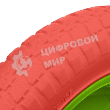 Колесо полиуретановое Сибртех 3.00-8, длина оси 80мм, подшипник 20мм