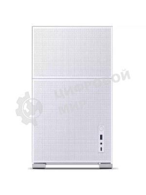 Корпус без блока питания Case JONSBO D31 MESH, Mini-Tower, TG, no fan, 1xUSB-A 3.2 + 1xUSB-C 3.2, mATX, mDTX, mITX White