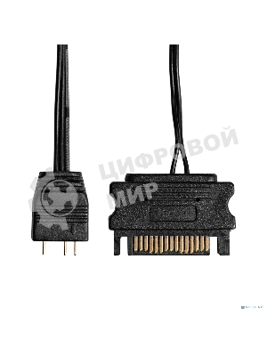 Контроллер ExeGate SATA.ARGb3pin для вентиляторов с подсветкой ARGb 5V 3pin (SATA, ARGb 5V 3pin)