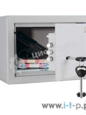 Сейф AIKO Т-17 (Внешние размеры:170х260х252 мм, Вес:4 кг)