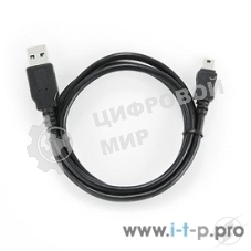 Кабель USB2.0 Gembird/Cablexpert, мультиразъем USB, AM/miniB 5P, 1м, пакет CC-5PUSB2D-1M