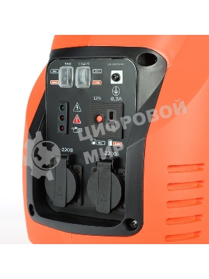 Электрогенератор бензиновый инверторный Patriot 3000il, 3.5 кВт, 63 дБ, 31.5 кг