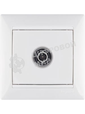 Розетка телевизионная TV Valena звезда 1,5Дб 2400МГц (белая)