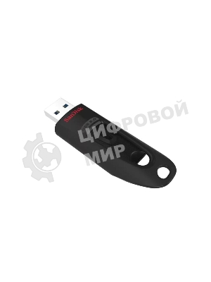 Флешка USB Sandisk CZ48 Ultra (SDCZ48-256G-U46), 256Gb, USB 3.0, R/W 130/30, черный