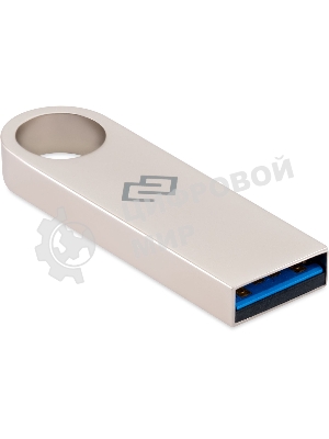 Флешка USB Digma DRIVE3 (DGFUL064A30SR), 64Gb, USB 3.0, R/W 70/30, серебристый