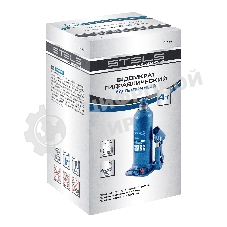 Домкрат гидравлический бутылочный Stels 4 т, h подъема 188-363 мм