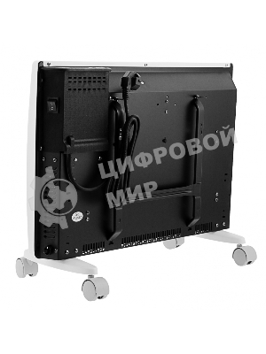 Конвектор электрический гибридный Denzel HybridX-1500 белый, 1500 Вт, 25 м2, термостат, дисплей