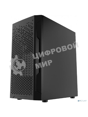 Компьютерный корпус Powercase Mistral Micro Z2B SI, Non Window, Mesh, 2x 120мм fan, черный, mATX (CMIMZB-F2SI)