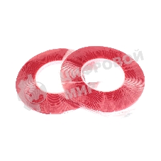 Скотч двусторонний прозрачный 3M с красной защитной лентой толщина 1 мм ширина 5 мм 10 м 2 шт. 112197