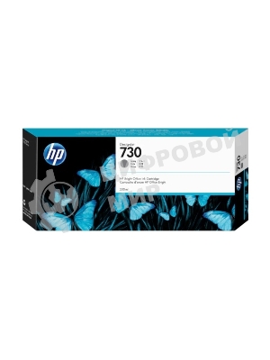 Картридж струйный HP 730 300мл серый Ink Cartridge
