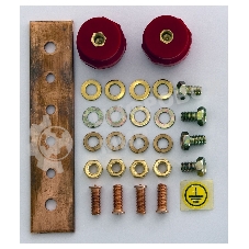 Комплект заземления для шкафов (шина заземления+винты) Hyperline TGRB-SET (упак.:1шт)