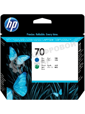 Печатающая головка HP C9408A cyan/green DJ Z2100/Z3100 PS Pro B9100
