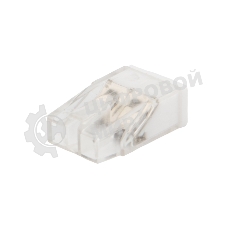 Экспресс-клемма с пастой Rexant СМК 2273-242, 2-проводная 0.5-2.5 мм², прозрачная (100 шт./уп.)