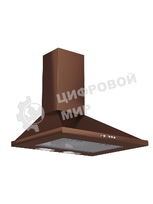 Вытяжка каминная Elikor Оптима 50П-400-К3Л медный, 50 см, 400 куб. м/ч, 55 дБ