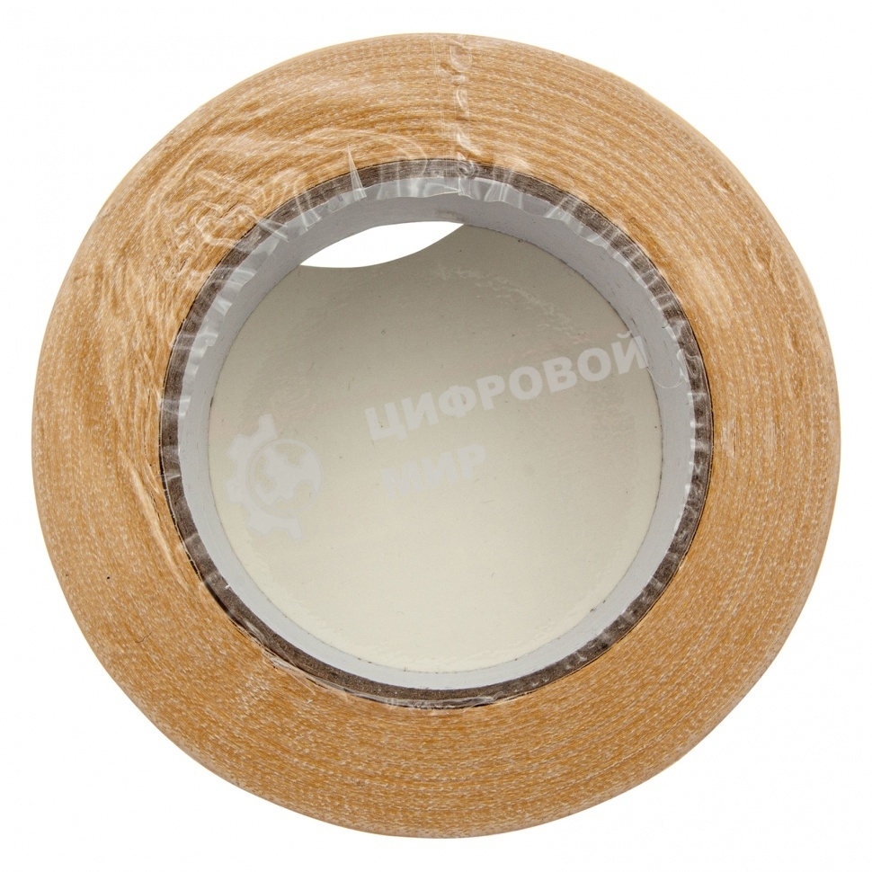 Лента клейкая двусторонняя Сибртех, 38мм х 25м, на тканевой основе