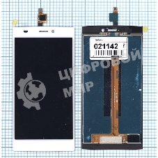 Дисплей для Micromax Canvas Nitro 2 E311 белый