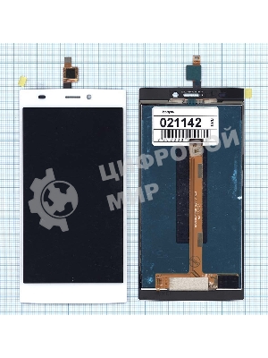 Дисплей для Micromax Canvas Nitro 2 E311 белый