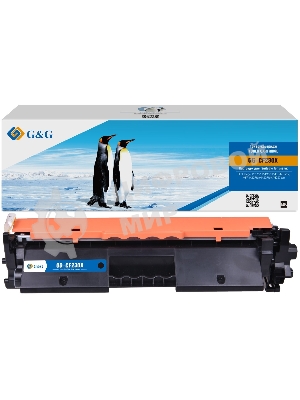 Картридж лазерный G&G GG-CF230X черный (3500 стр.) для HP LJ Pro M203d/M203dn/M203dw;MFP M227fdn/M227fdw/M227sdn