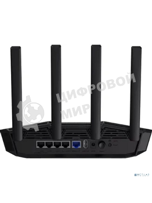 Роутер беспроводной Asus TUF-BE3600 BE3600 100/1000/2500BASE-T черный