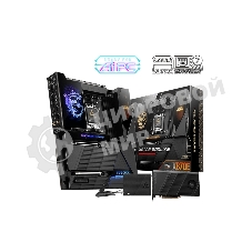 Материнская плата MSI MEG X870E GODLIKE, AM5, AMD X870E, 4xDDR5, 4xSATA, 7xM.2, 2xPCIe 5.0 x16, 1xPCIe 4.0 x4, 2xUSB-C DP, 1x10G LAN, 1x5Gb LAN, Wi-Fi 7, Bluetooth 5.4, 2xUSB-C 40Gbps, 5xUSB-C 10Gbps, 1xUSB-C 20Gbps, 8xUSB-A 10Gbps, 4xUSB-A 5Gbps, 4xUSB-A 2.0, 1xS/PDIF, 2x3.5 мм, 7.1, E-ATX