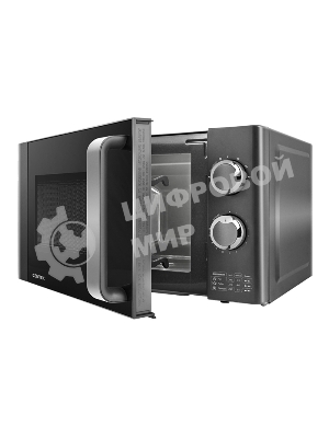 Микроволновая печь Centek CT-1583 темно-серый, 20 л, 700 Вт, переключатели - поворотный механизм