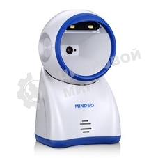 Сканер штрих-кода стационарный Mindeo MP725 1D/2D имидж, проводной, 45 скан/сек, USB, белый