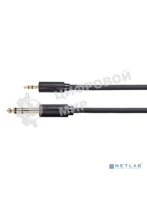 Кабель-адаптер 3.5ST(M)/6.35 ST(M), 3м, Telecom PRO TAV6165-3M