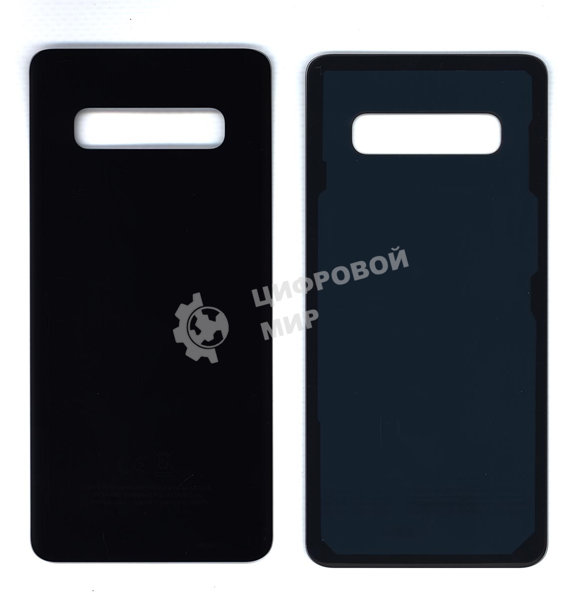 Задняя крышка для Samsung G975 Galaxy S10 Plus черный