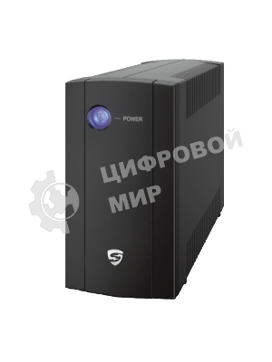 Источник бесперебойного питания Сайбер Электро СТАРТ ПЛЮС-700ВА-ЕВРО Линейно-интерактивный 700ВА/360Вт RS-232(2 EURO) (12В/5А·ч)