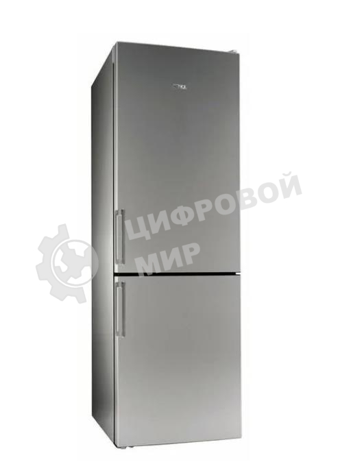 Холодильник Stinol STN 185 G серебристый двухкамерный 223/75л морозилка снизу, No Frost
