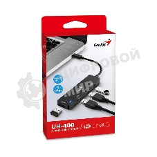 USB-концентратор Genius HUB UH-400, Black