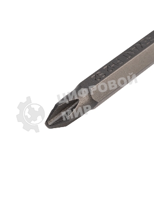 Бита Kranz PH 2x50 мм для шуруповерта сталь S2 5 шт. (лента)