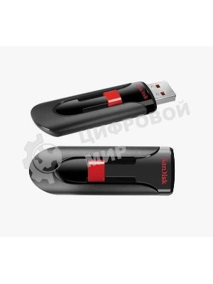 Флешка USB SanDisk USB 128Gb, Cruzer Glide SDCZ60-128G-B35