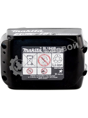 Батарея аккумуляторная Makita BL1840B LXT 18В 4А·ч Li-Ion (632G58-9)