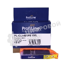 Картридж струйный ProfiLine PL-CLI-481PB XXL для принтеров Canon Pixma TS8140/TS8240/TS9140 с чернилами Photo Blue 11,7 мл