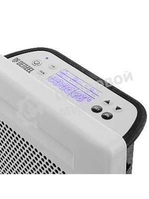 Конвектор электрический гибридный Denzel HybridX-1500 белый, 1500 Вт, 25 м2, термостат, дисплей