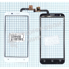 Сенсорное стекло (тачскрин) для Fly IQ454 EVO Tech 1, белое