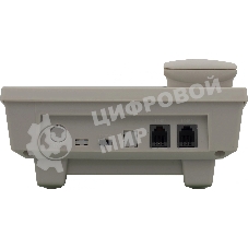 Телефон проводной Ritmix RT-420 белый/серый