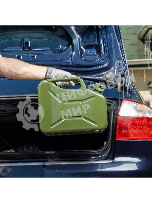 Канистра для ГСМ, металлическая, 10 литров Stels