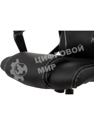 Кресло Zombie Arena черный, экокожа, 120 кг, механизм качания