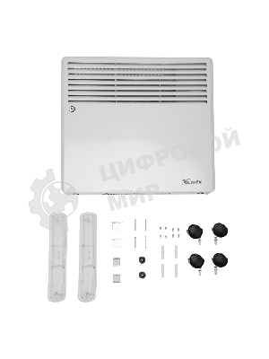 Конвектор электрический MTX CH-1000, белый, 1000 Вт, 10 м2, термостат