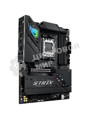 Материнская плата ASUS ROG STRIX B850-F GAMING WIFI, AM5, AMD B850, 4xDDR5, 2xSATA, 4xM.2, 1xPCIe 5.0 x16, 1xPCIe 4.0 x16, 1xPCIe x4, 1xDP, 1xHDMI, 1x2.5Gb LAN, 1xUSB-C 20Gbps, 1xUSB-C 10Gbps, 3xUSB-A 10Gbps, 4xUSB 5Gbps, 4xUSB 2.0, 3x3.5 мм, 7.1, ATX