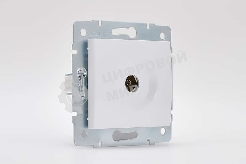 Механизм розетки TV СП KARINA оконечная белый LEZARD 707-0288-130