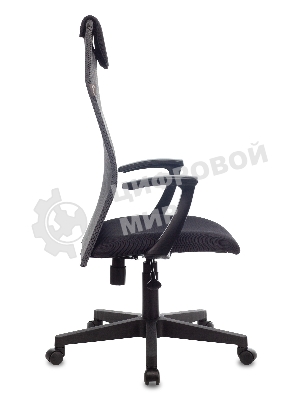 Кресло Бюрократ KB-8/DG/TW-12 TW-04 TW-12 серый, сетка