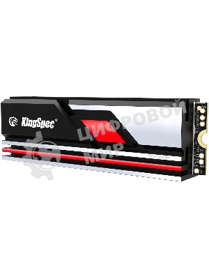 Накопитель SSD KingSpec XG7000 XG7000-1Tb PRO, 1Tb, PCIe 4.0 x4, M.2 2280, NVMe, R/W 7400/6600, с радиатором
